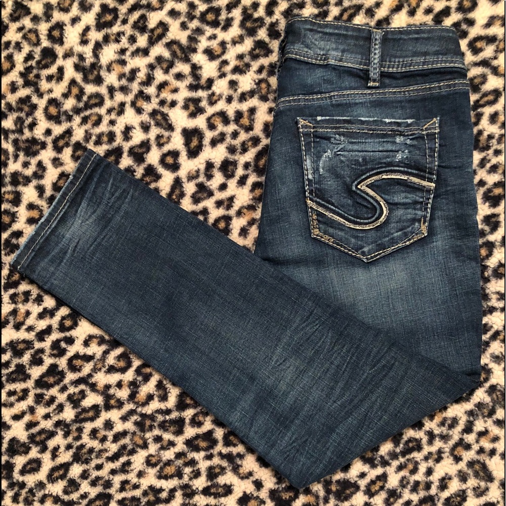 Silver Suki Ankle Slim